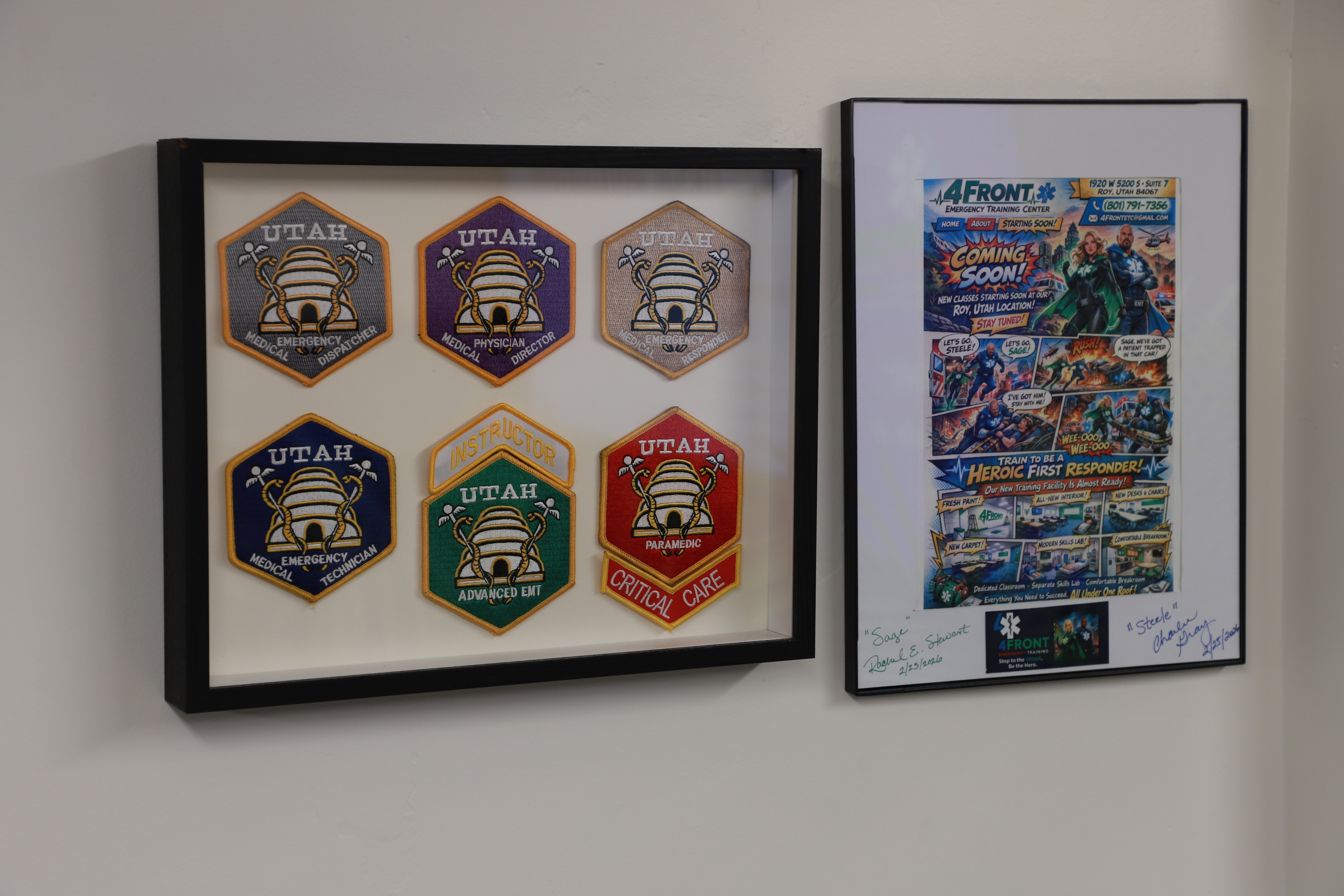 Utah EMS Certification Patches &ndash; 4Front ETC