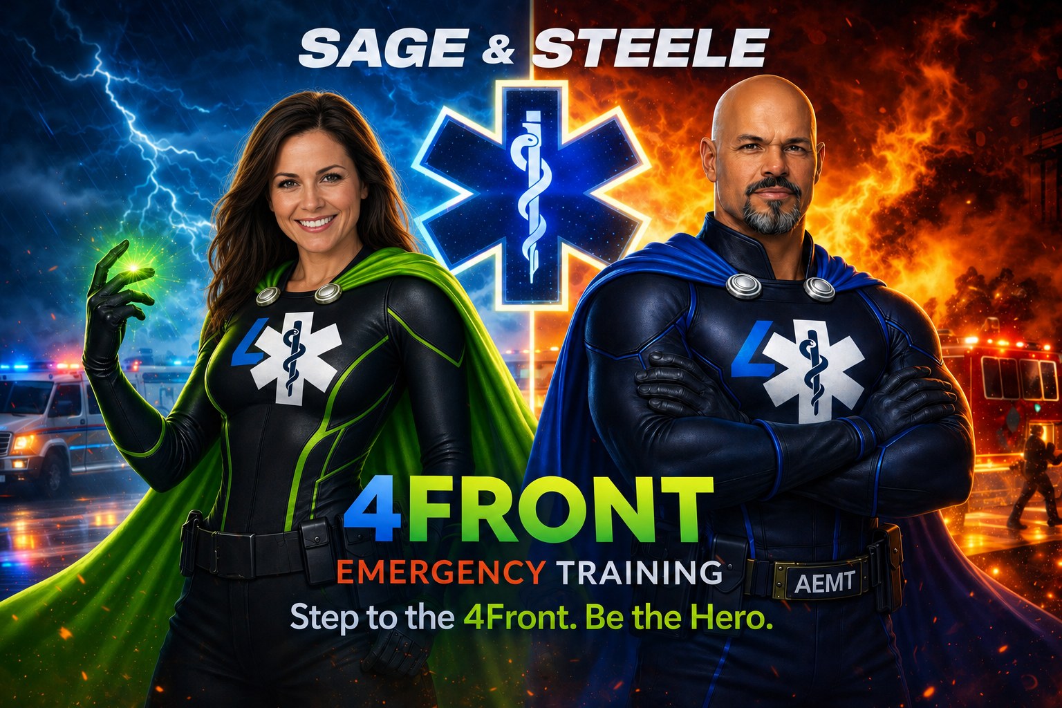 Sage and Steele &ndash; 4Front Emergency Training Center