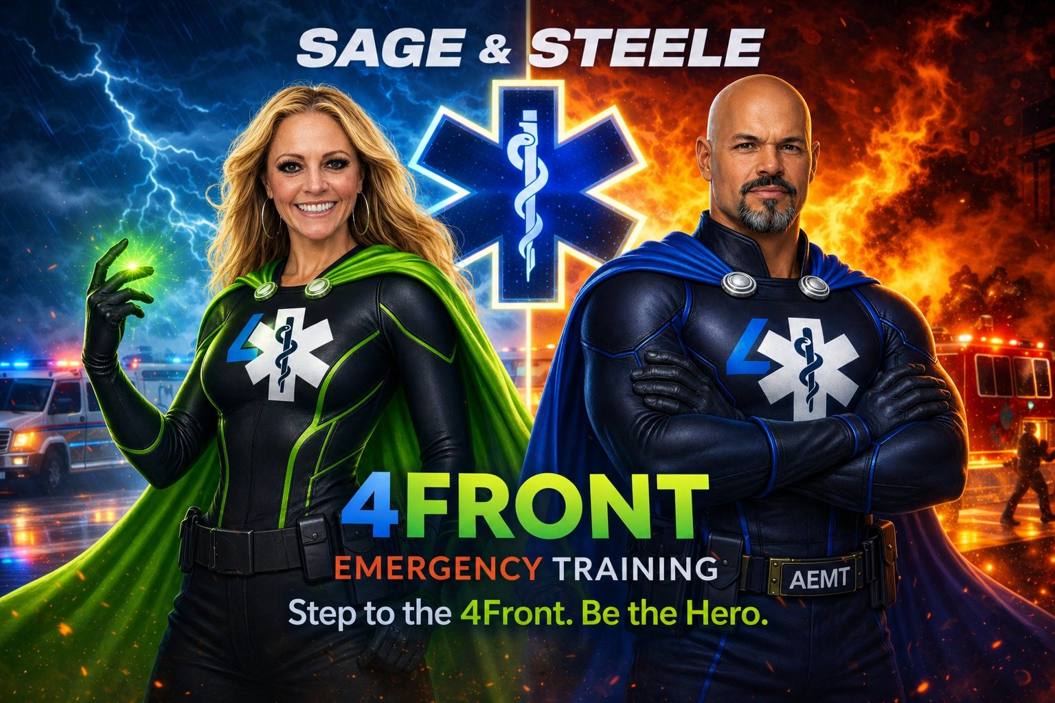 Sage and Steele &ndash; 4Front ETC Instructors